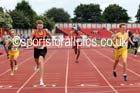 Inter boys 400 metres hurdles, English Schools Track and Field. Photo: David T. Hewitson/Sports for All Pics